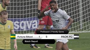 Fortuna sittard haalt duarte nog net voor de competitiestart definitief binnen 'fortuna heeft hand overspeeld en hopen dat er nu eindelijk rust in de tent komt bij roda' | komt dat schot. Fortuna Sittard Paok Paokfc