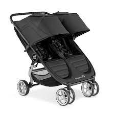 Baby Jogger City Mini 2 Double Stroller Jet Black Target