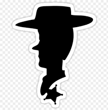 Download Black And White Library Silhouette Svg Toy Story Woody Toy Story Silhouette Png Image With Transparent Background Toppng