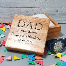 Never worry again about finding your husband or dad the perfect birthday present—gifts.com has all the 60th birthday gift ideas for men you need to ensure that. Personalised 60th Birthday Watch Box Gift For Him I Gift For Dad Make Memento