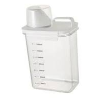 Laundry Detergent Dispenser with Lids Laundry Powder Containers for Home  Toilet 1800ML, Rice Dispenser, Container Suitable for Laundry Beads,  Oatmeal, ...