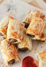 Place the sausage roll in the fridge for 10 minutes or so to firm up. Super Easy Homemade Sausage Rolls My Poppet Living