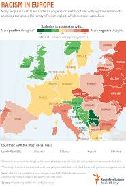 Map of IAT (Implicit Association Test) results for racial bias by country  in Europe [2084 x 3060] : rMapPorn