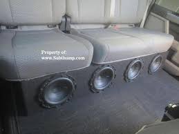 2009 2014 F150 Supcrew Quad 8 Front Fire Subwoofer Box Fits 2009 2014 Ford F150 Supcrew Trucks Holds Fou Subwoofer Box Subwoofer Box Design Custom Car Audio