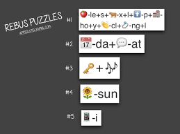 Maybe you would like to learn more about one of these? Rebus Word Equations With Emoji Breakout Edu Breakout Edu Games Breakout Boxes