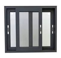 3 Track Soundproof Aluminium Window Aluminium Alloy Profile ...