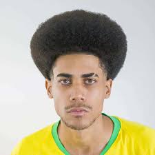He starts off with a dry matted together afro. Afro Taper Fade Haircut 15 Dope Styles For 2021