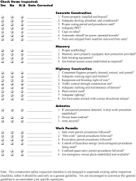 Check fluids when the engine is cold. Construction Safety Inspection Checklist Pdf Free Download