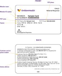 Request for taxpayer identification number (tin) and certification. Member Identification Cards Emblemhealth