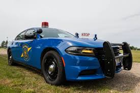Image result for Michigan State Police Blue 2018 Fleet