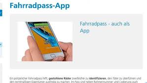 Fahrradpass App Und Kennzeichnung Polizei Gibt Tipps Zum Schutz Gegen Fahrradiebstahl
