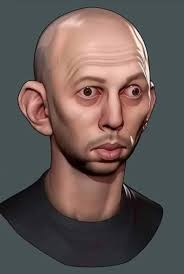 Scientists at Harvard University have drawn images showing what Gollum from  Lord of The Rings would look like had he been human.