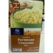 Maybe you would like to learn more about one of these? Kroger Authentic Parmesan Couscous Mix Calories Nutrition Analysis More Fooducate