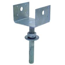 Single anchor without hardware in 4x4 to 8x8 sizes. Simpson Strong Tie Epb Hot Dip Galvanized Pier Block Elevated Post Base For 4x4 Nominal Lumber Epb44phdg The Home Depot In 2021 Pier Blocks Hot Dip Fence Post Repair