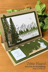 If you are looking for more masculine card ideas, you can find some here. Mountain Air With Nature S Beauty Masculine Card For Make My Monday