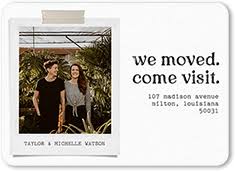 In recent years, many american families have found themselves relocating due to growing family sizes, a changing job market, or purchasing a new home. Moving Announcements We Ve Moved Cards Shutterfly Page 1