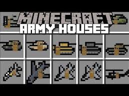 скачать мод на майнкрафт 1 7 10 на радужные вещи Minecraft Army House Mod Spawn Military Houses And Live In Them Minecraft Youtube Military Housing Military Army