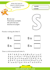 So ersparen sie sich das lästige nachzählen der position im alphabet. Kids Under 7 Letter S Worksheets Letter S Worksheets Letter B Worksheets Letter M Worksheets