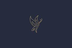 Do not regret colors, when designing a logo, because moths are simply richness of colors, although you can limit yourself to classic white and black. Luxury Butterfly Logo Creative Illustrator Templates Creative Market