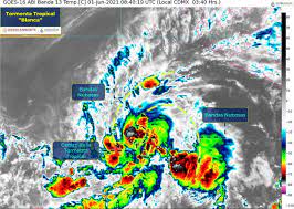 La trayectoria de la tormenta tropical blanca incluirá playa perula, jalisco, y cabo san lucas, baja california sur, donde la mañana del 1 de junio. Tormenta Tropical Blanca Se Aleja De Mexico Smn Preve Lluvias