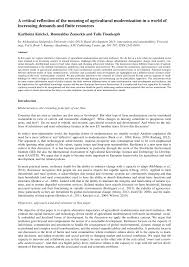 A reflection paper about cleaning would address your personal feelings and thoughts on cleaning. Pdf A Critical Reflection Of The Meaning Of Agricultural Modernization In A World Of Increasing Demands And Finite Resources