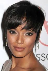 Whether your hair has natural curls or you are a fan of perms, a short and wavy layered look like style your hair with the bangs brushed forward in a side sweep to keep your cut flirty, feminine and anything but boyish. 23 Popular Short Black Hairstyles For Women Hairstyles Weekly