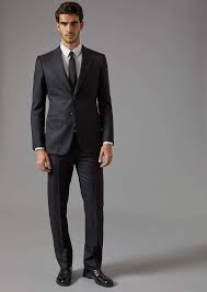 Vestito armani jeans 60% lana vergine 40% acrilico colore abiti da cerimonia uomo armani blu. Giorgio Armani Uomo Primavera Estate 2018 Foto 2 38 Qnm