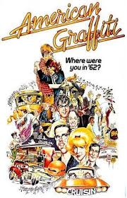 American Graffiti Rare Vintage Poster American Graffiti Movie Posters Vintage Classic Movie Posters