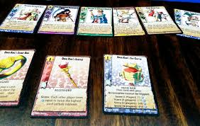 How to fold a card deck case from a sheet of printer paper. Cardboard Clash Expansion Review Millennium Blades Set Rotation Boardgamegeek