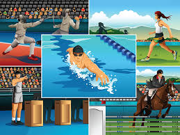 Various skills of the teams are tested. What Is A Modern Pentathlon Britannica