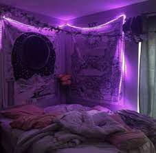 Edge Purple Led Lights Vsco Room Ideas Edge Led Lights Purple Neon Room Dorm Room Decor Hippy Room