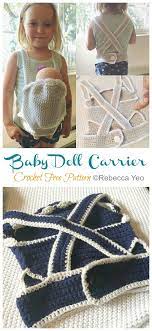 Baby Doll Carrier Crochet Free Patterns Crochet Knitting