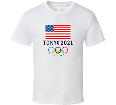 The logo for the 2024 olympic and paralympic games in paris has been revealed, and twitter has, um icymi: Tokyo Olympics 2021 Usa Gold Rings Logo Cool Athlete Fan Gift T Shirt
