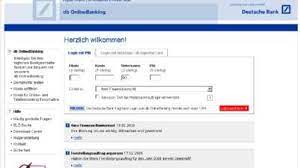 The email field is required. Television Deals Deutsche Online Banking Bank