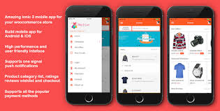 Woocommerce Mobile App Clothing Theme Ionic 3 By Hakeemnala Awesome Woocommerce App For Android Ios And Windowsgreat Mo Mobile App Woocommerce Clothing Themes