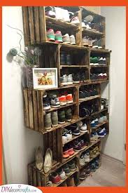 A small column shelf is perfect for storing shoes. 22 Shoe Storage Ideas For Small Spaces Shoe Storage Shoe Storage Small Space Shoe Rack