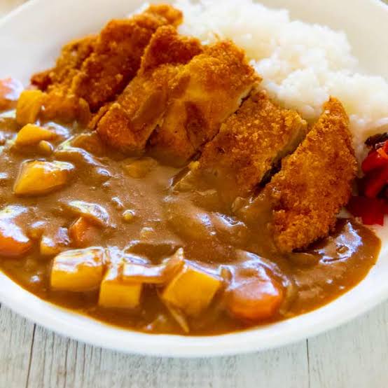 Curry thai chicken katsu