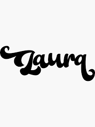 Laura Name, Laura Calligraphy, Gift for Laura, Custom Gift Laura,  Personalized Gift Laura, Laura Gift, Birthday Gift" Sticker for Sale by  NameArtStore