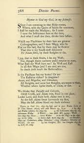 Hymn To God My God In My Sickness By John Donne John Donne Poems Words