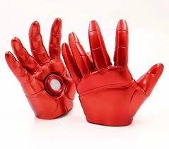 An iron man glove is radically different in that the metal is fully enclosing. Avengers 4 Iron Man Gloves Palms Shining Glove Cosplay Props Toys Halloween New Ebay