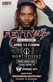 Unfortunately there are no concert dates for fetty wap scheduled in 2021. Campus Live Ft Fetty Wap Northpoint Crossing Music Fest Tickets Northpoint Crossing College Station Tx April 13 2018