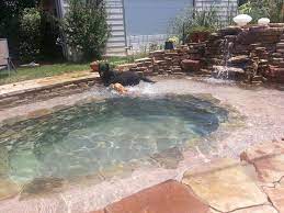 Build your outdoor kitchen or set up your barbecue area so. My Backyard Pool Backyard Backyard Pool Small Backyard Pools