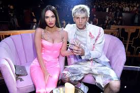 Megan fox is marking pride month with a celebratory beauty statement. Machine Gun Kelly Megan Fox Iheartradio Awards 2021 Photo