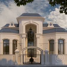 Private Villa Qatar By Rde Villa Qatar Exterior Architecture Rde Classic House Exterior House Designs Exterior Classic House Design