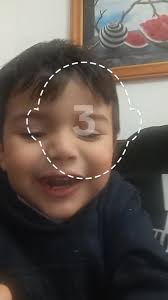 Mi nieto hermoso y travieso , Juego de calamar 🦑