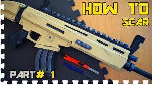 How To Fortnite Scar Part 1 Cosplay Prop Youtube Cosplay Props Cosplay Tutorial Fortnite