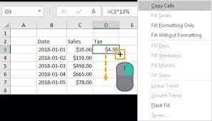 Question 5 / 15 what does clicking and dragging the fill handle indicated by the cursor below do? 37 Awesome Excel Mouse Tips Tricks You Should Know How To Excel