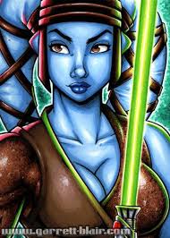TWI-LEKS Star Wars Darth Talon Aayla Oola Lyn Me MINI-PRINT 3-PACK Garrett  Blair