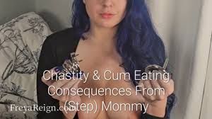 Chastity & Cum Eating Consequences From Mommy