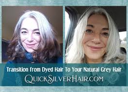 'my hairdresser nearly ruined my blonde hair. How Do You Transition From Dyed Hair To Your Natural Grey Hair Quicksilverhair